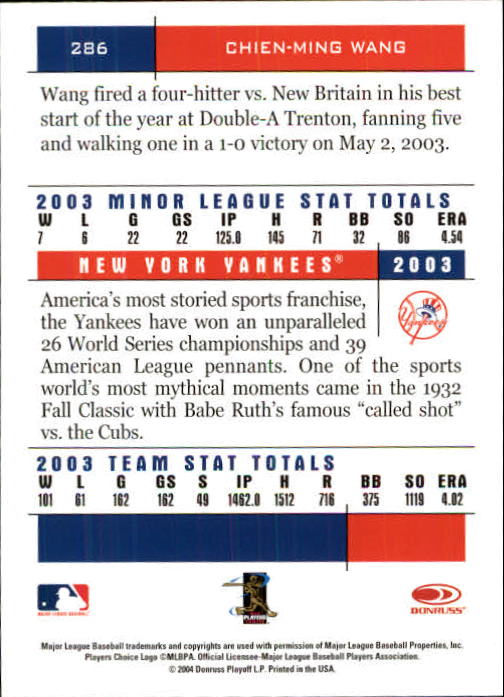 2004 Donruss Team Heroes Baseball "Main Set" Cards - Picture 65 of 105