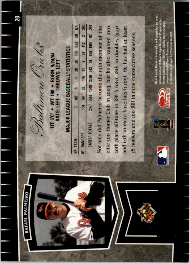 2004 Leaf Certified Cuts Baseball "Main Set" Base Cards #1 to #293 - Picture 17 of 272
