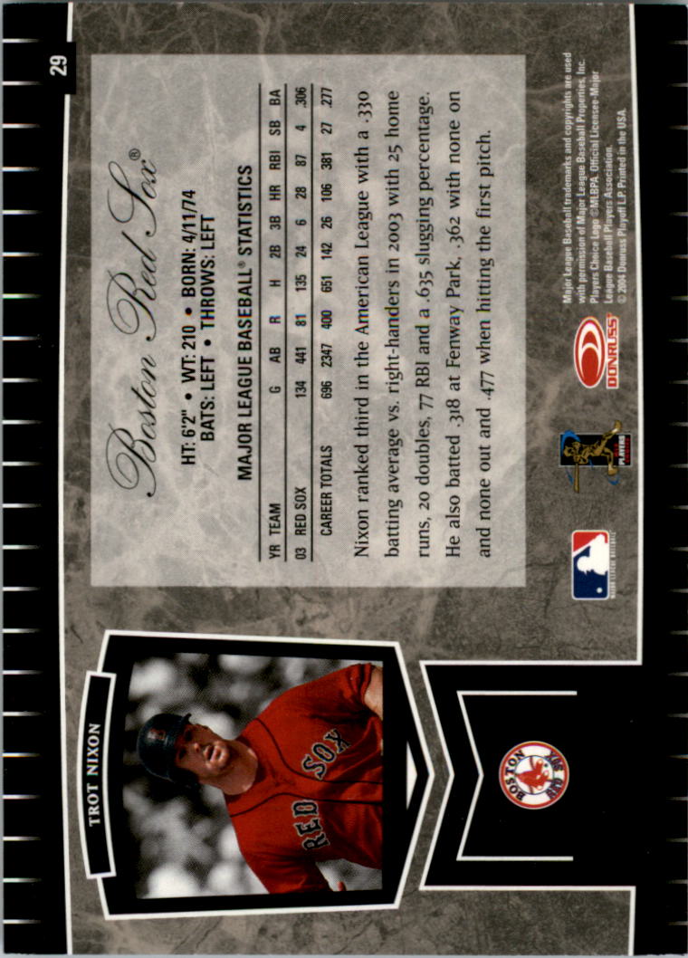 2004 Leaf Certified Cuts Baseball "Main Set" Base Cards #1 to #293 - Picture 27 of 272