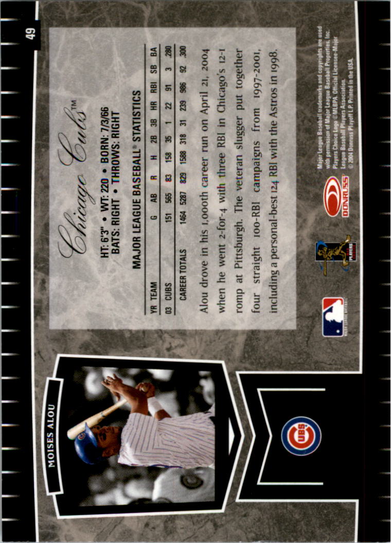 2004 Leaf Certified Cuts Baseball "Main Set" Base Cards #1 to #293 - Picture 45 of 272