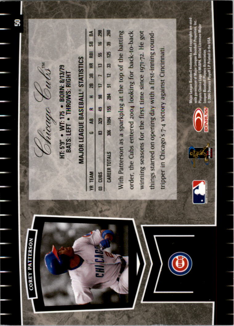 2004 Leaf Certified Cuts Baseball "Main Set" Base Cards #1 to #293 - Picture 47 of 272