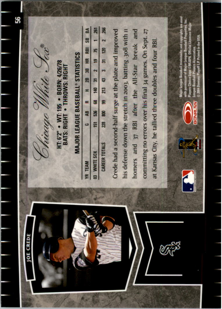 2004 Leaf Certified Cuts Baseball "Main Set" Base Cards #1 to #293 - Picture 57 of 272