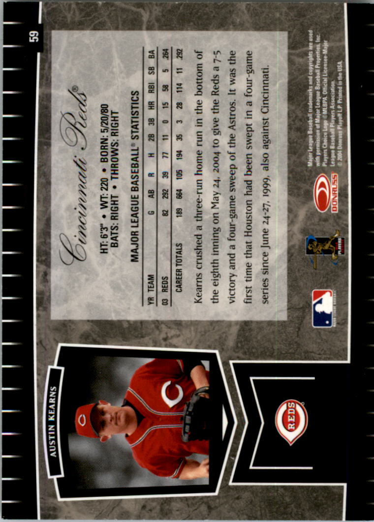 2004 Leaf Certified Cuts Baseball "Main Set" Base Cards #1 to #293 - Picture 63 of 272