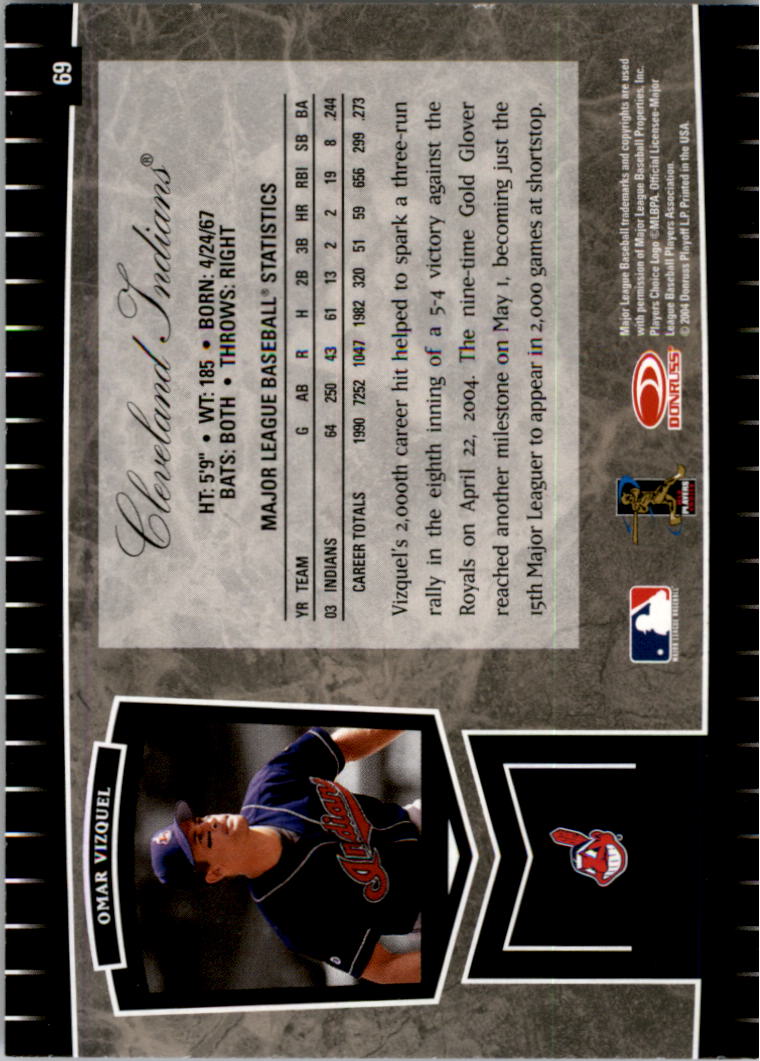 2004 Leaf Certified Cuts Baseball "Main Set" Base Cards #1 to #293 - Picture 77 of 272