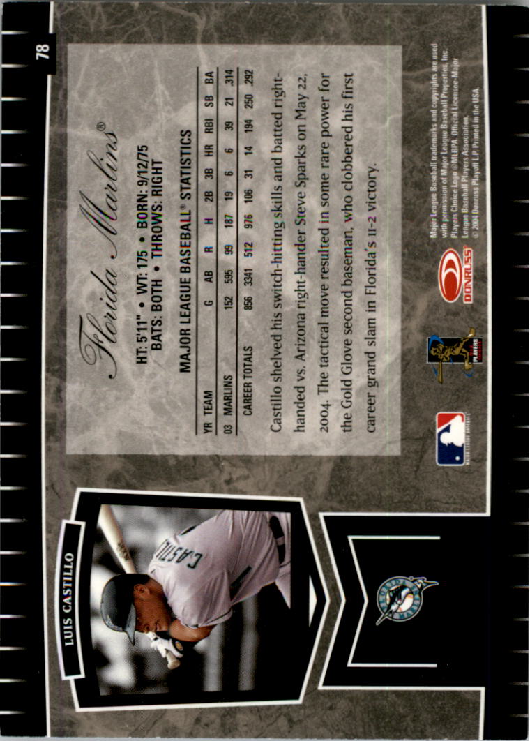 2004 Leaf Certified Cuts Baseball "Main Set" Base Cards #1 to #293 - Picture 89 of 272