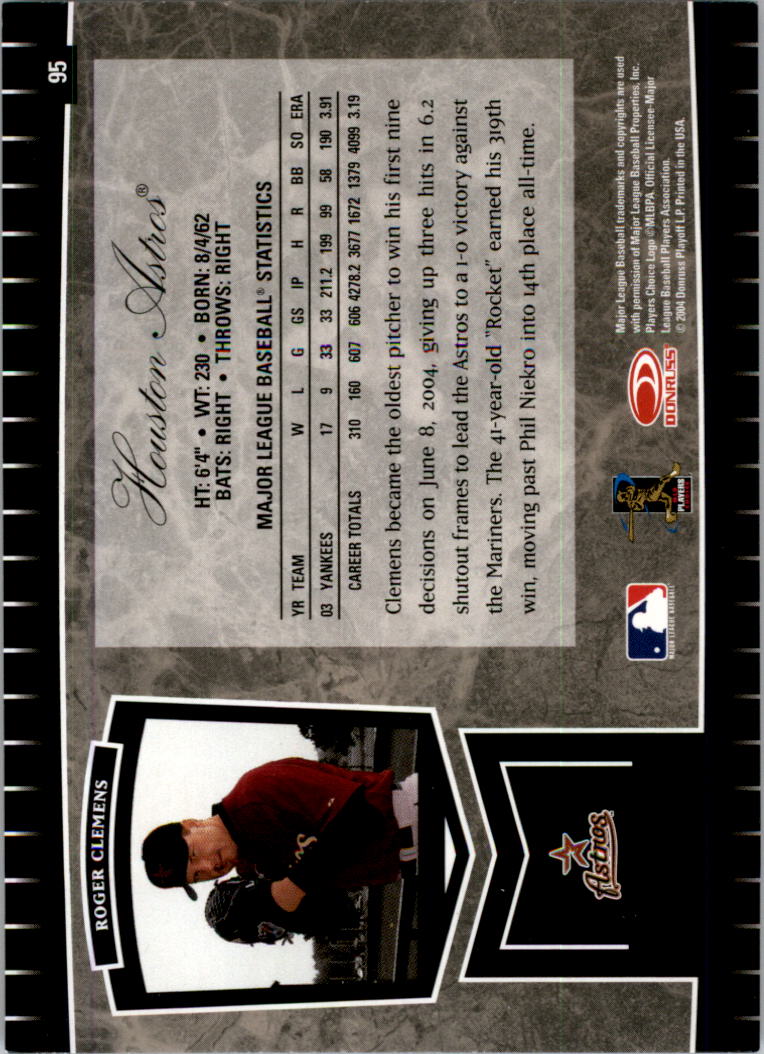 2004 Leaf Certified Cuts Baseball "Main Set" Base Cards #1 to #293 - Picture 111 of 272