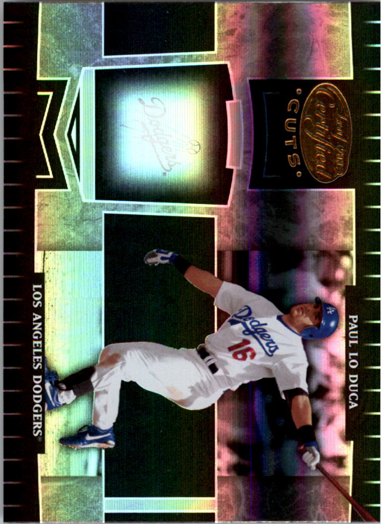2004 Leaf Certified Cuts Baseball "Main Set" Base Cards #1 to #293 - Picture 122 of 272