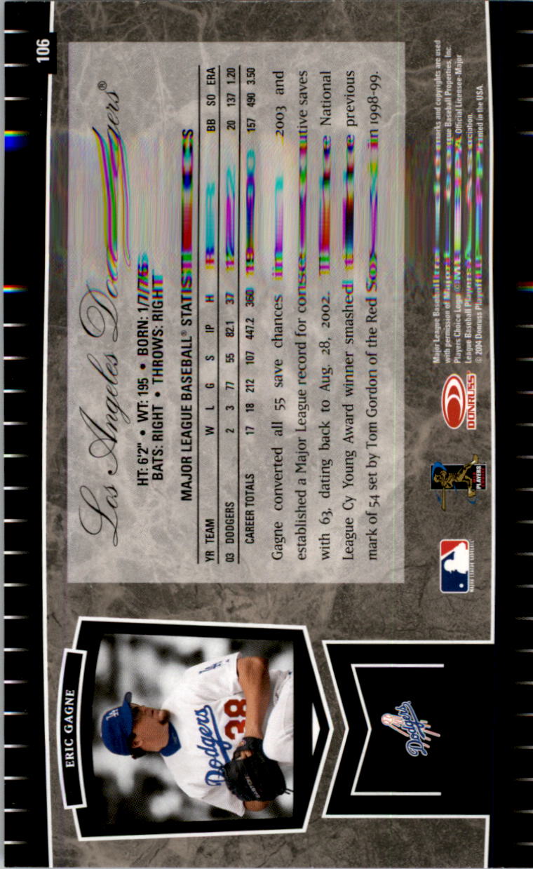 2004 Leaf Certified Cuts Baseball "Main Set" Base Cards #1 to #293 - Picture 127 of 272
