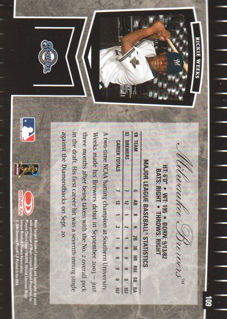 2004 Leaf Certified Cuts Baseball "Main Set" Base Cards #1 to #293 - Picture 133 of 272