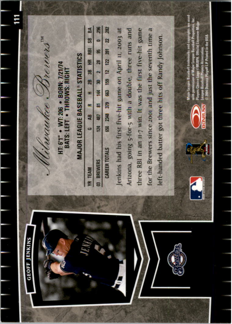 2004 Leaf Certified Cuts Baseball "Main Set" Base Cards #1 to #293 - Picture 137 of 272