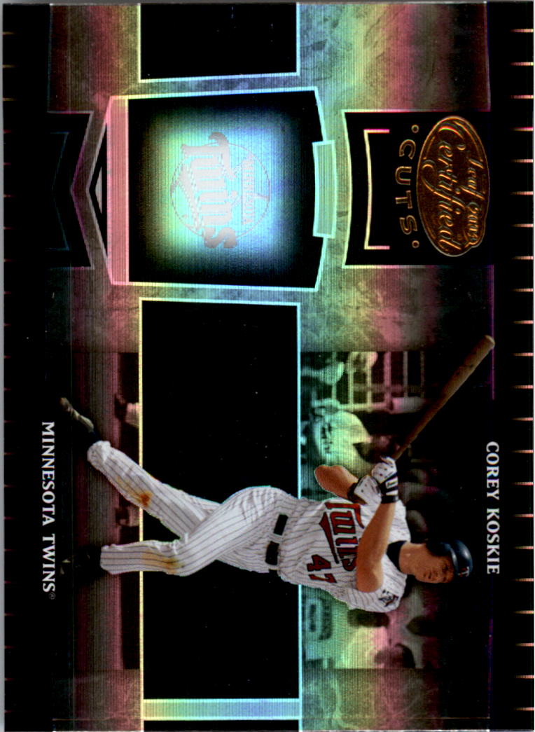 2004 Leaf Certified Cuts Baseball "Main Set" Base Cards #1 to #293 - Picture 142 of 272