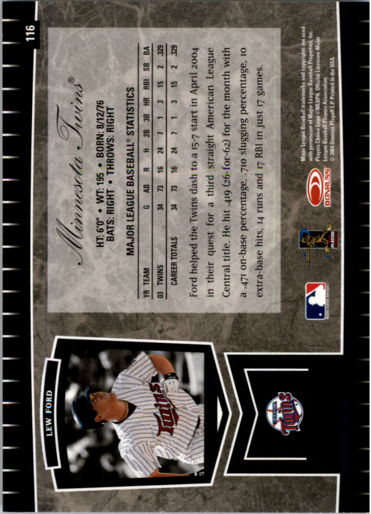 2004 Leaf Certified Cuts Baseball "Main Set" Base Cards #1 to #293 - Picture 145 of 272
