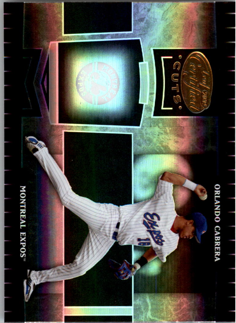 2004 Leaf Certified Cuts Baseball "Main Set" Base Cards #1 to #293 - Picture 148 of 272