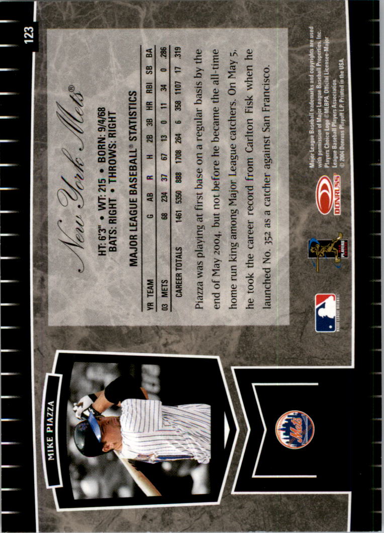 2004 Leaf Certified Cuts Baseball "Main Set" Base Cards #1 to #293 - Picture 155 of 272