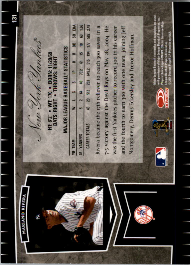 2004 Leaf Certified Cuts Baseball "Main Set" Base Cards #1 to #293 - Picture 167 of 272