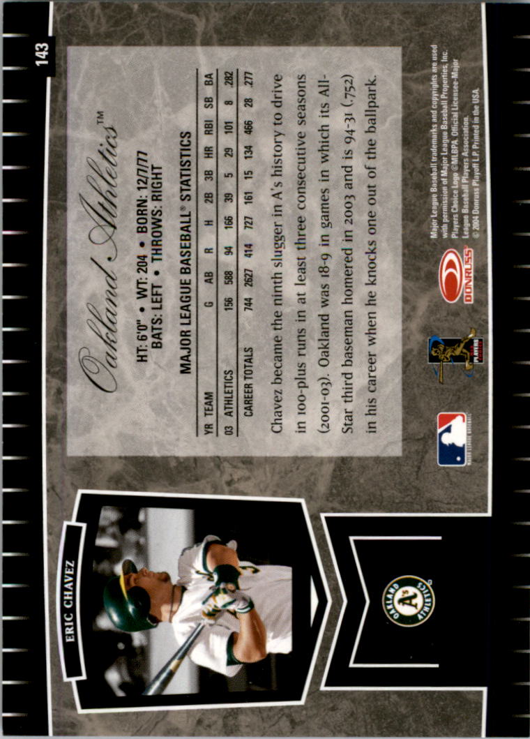 2004 Leaf Certified Cuts Baseball "Main Set" Base Cards #1 to #293 - Picture 181 of 272
