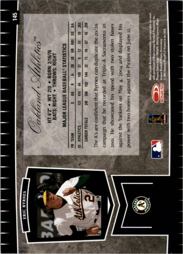 2004 Leaf Certified Cuts Baseball "Main Set" Base Cards #1 to #293 - Picture 185 of 272