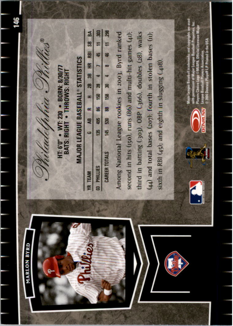 2004 Leaf Certified Cuts Baseball "Main Set" Base Cards #1 to #293 - Picture 187 of 272