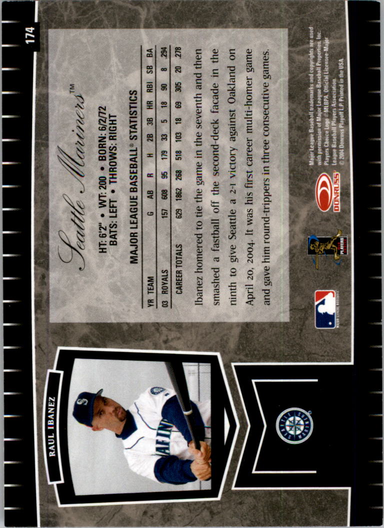 2004 Leaf Certified Cuts Baseball "Main Set" Base Cards #1 to #293 - Picture 223 of 272