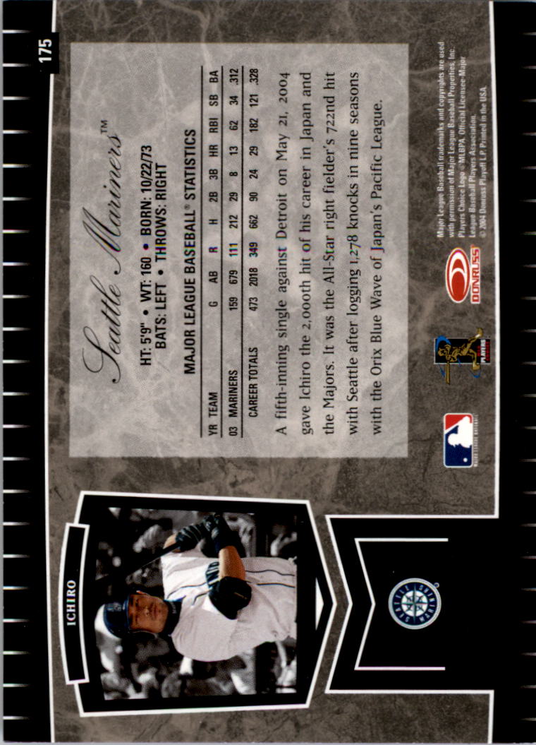 2004 Leaf Certified Cuts Baseball "Main Set" Base Cards #1 to #293 - Picture 225 of 272