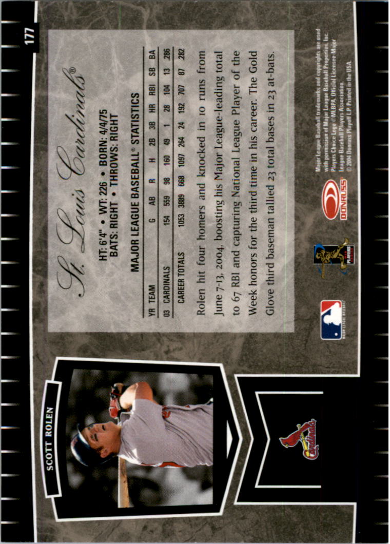 2004 Leaf Certified Cuts Baseball "Main Set" Base Cards #1 to #293 - Picture 227 of 272