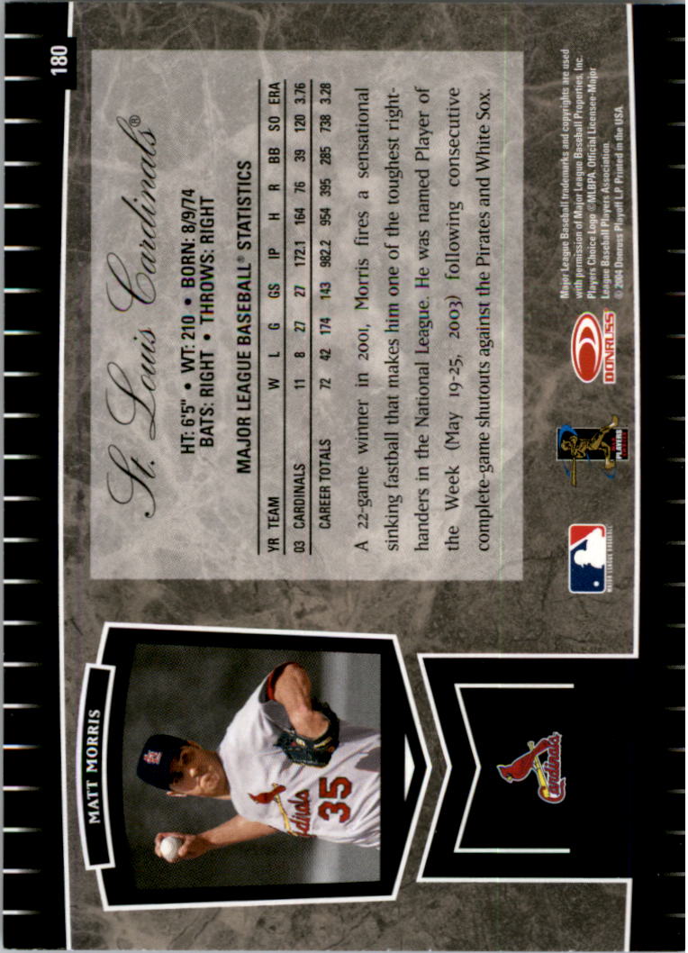 2004 Leaf Certified Cuts Baseball "Main Set" Base Cards #1 to #293 - Picture 233 of 272