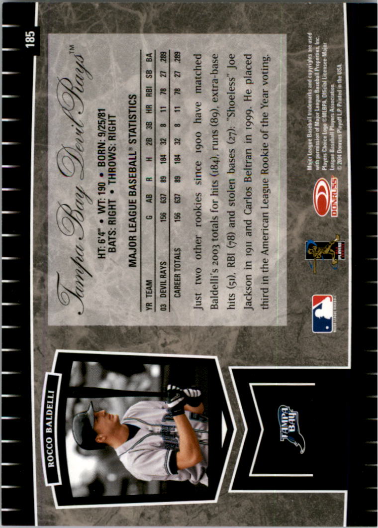 2004 Leaf Certified Cuts Baseball "Main Set" Base Cards #1 to #293 - Picture 239 of 272