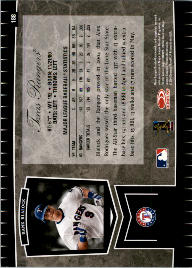 2004 Leaf Certified Cuts Baseball "Main Set" Base Cards #1 to #293 - Picture 245 of 272