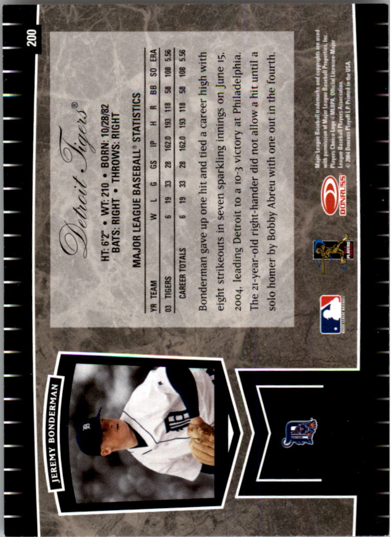 2004 Leaf Certified Cuts Baseball "Main Set" Base Cards #1 to #293 - Picture 259 of 272