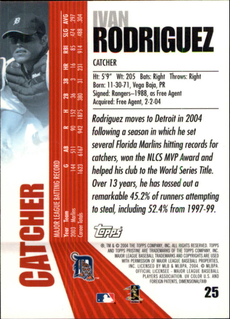 2004 Topps Pristine Baseball - Picture 21 of 155