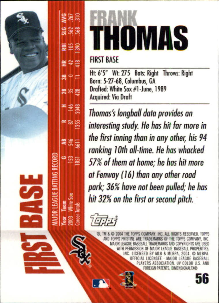 2004 Topps Pristine Baseball - Picture 45 of 155