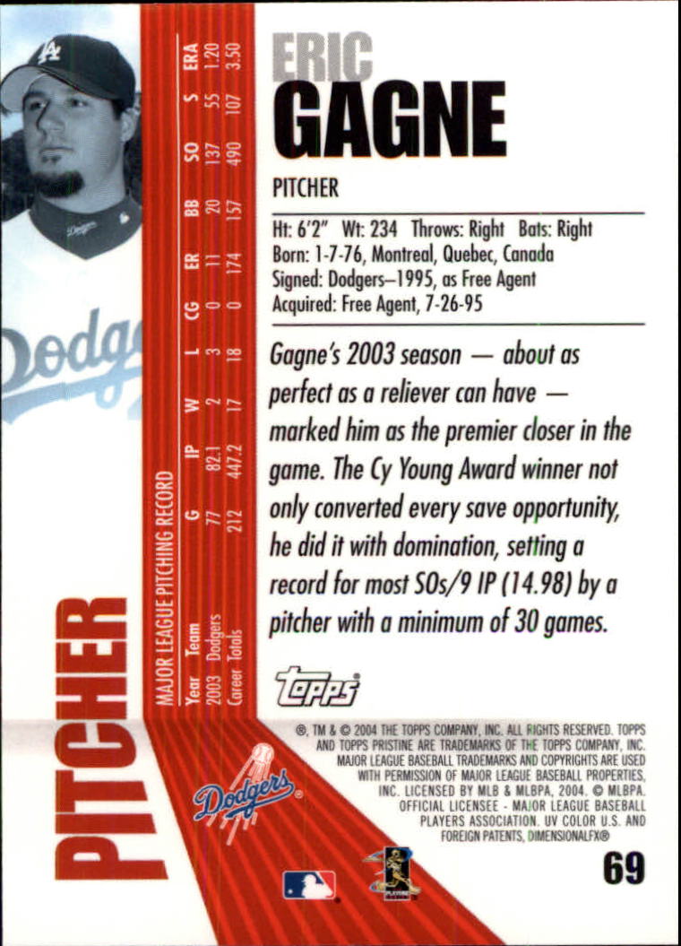 2004 Topps Pristine Baseball - Picture 63 of 155