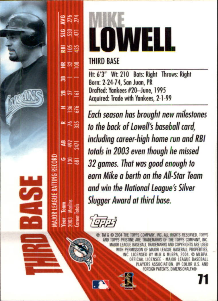 2004 Topps Pristine Baseball - Picture 67 of 155