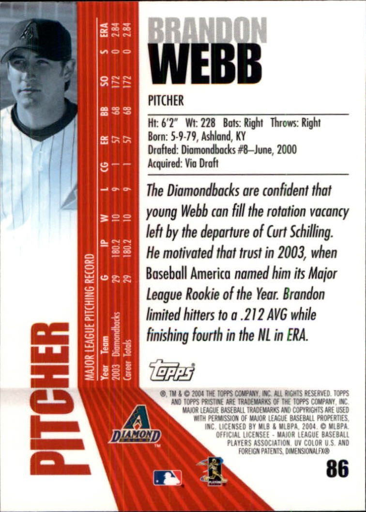 2004 Topps Pristine Baseball - Picture 83 of 155