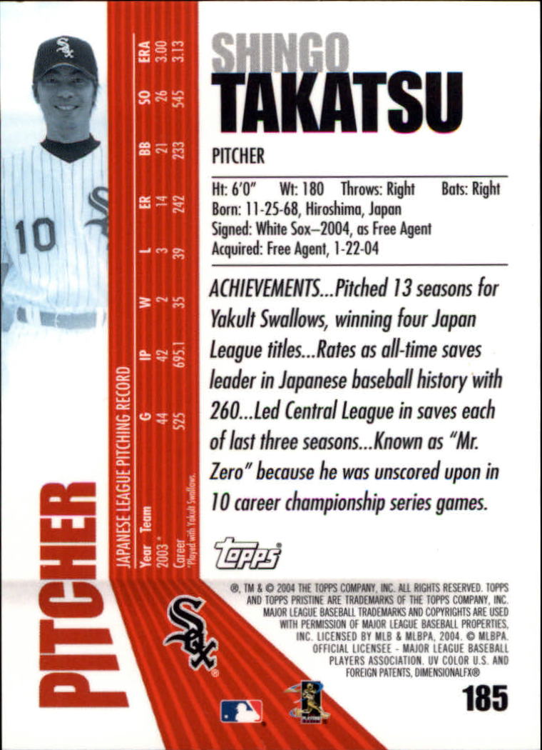 2004 Topps Pristine Baseball - Picture 133 of 155