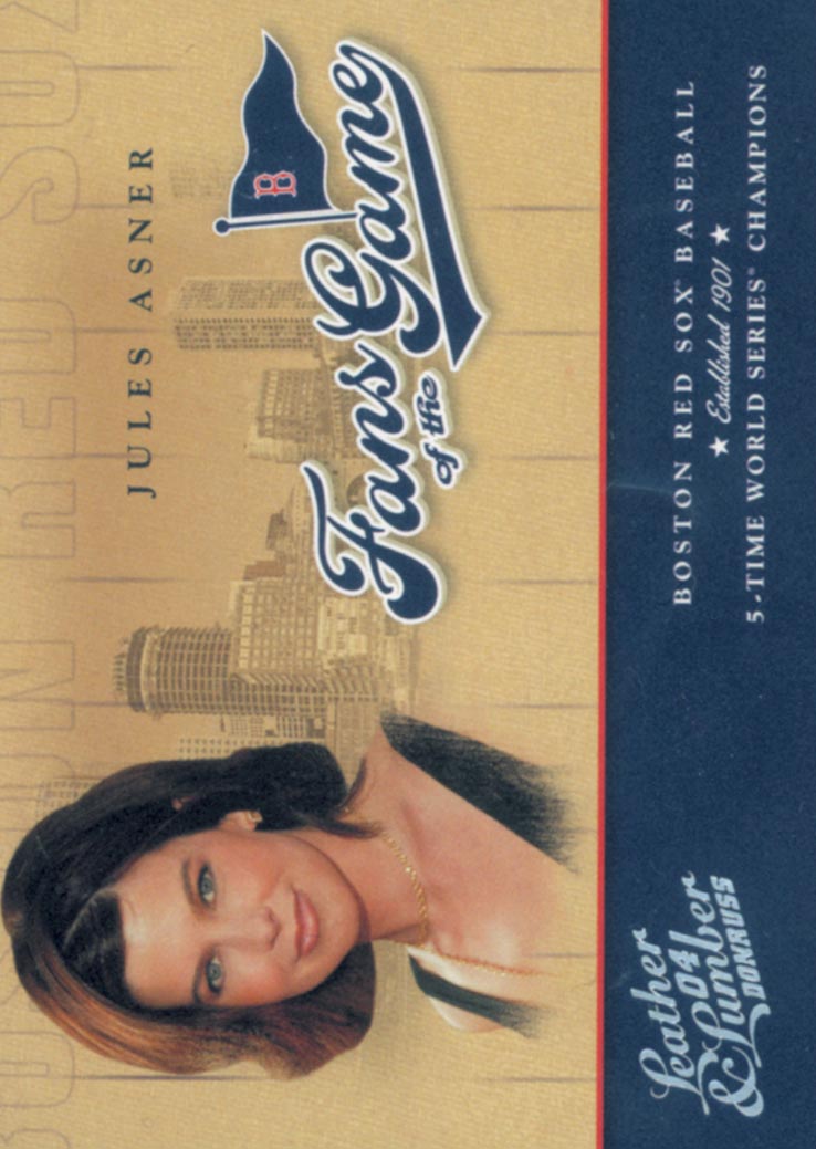 2004 Leather and Lumber Baseball "Naturals and Fans of the Game" Insert Cards - Picture 28 of 29