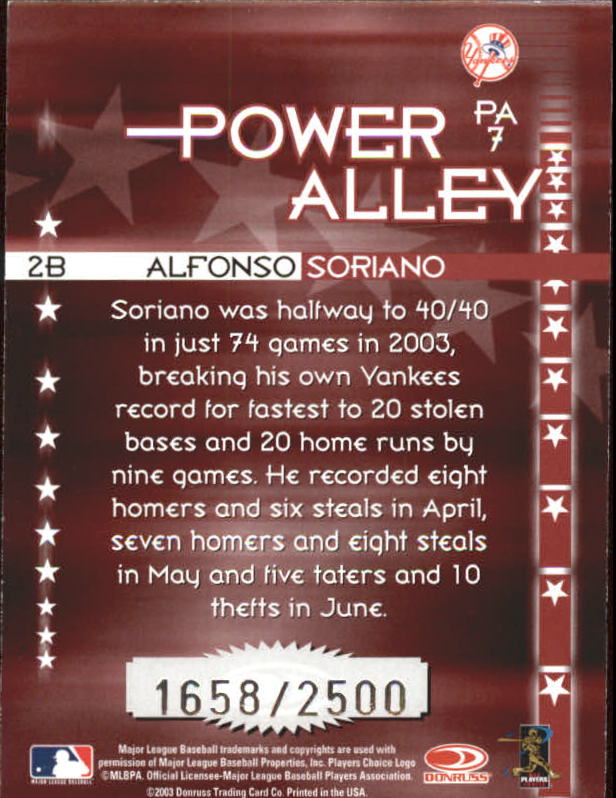 2004 Donruss Baseball "Insert and Insert Parallel" Cards - Picture 71 of 93