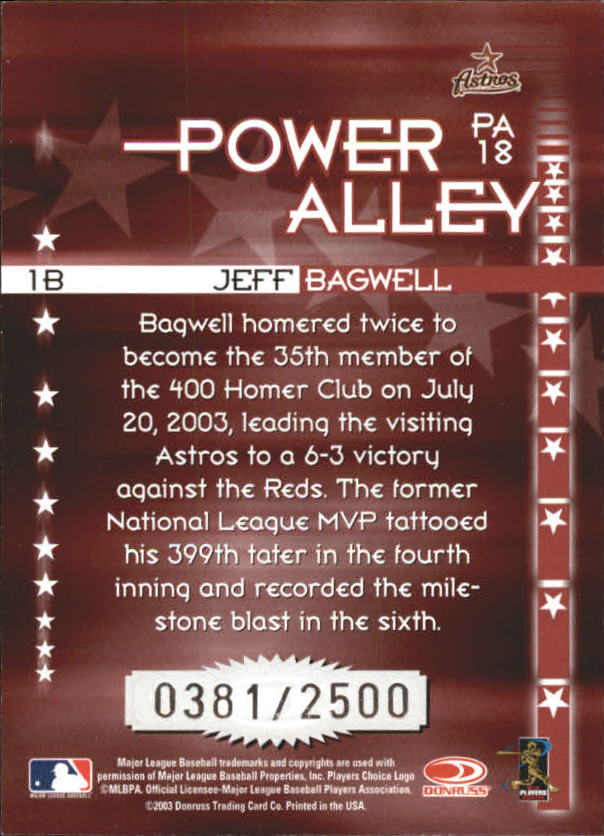 2004 Donruss Baseball "Insert and Insert Parallel" Cards - Picture 77 of 93