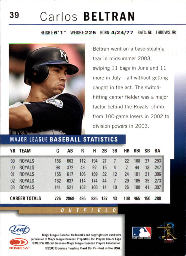 2004 Leaf Baseball (Pick Card From List) C134 - Picture 23 of 107