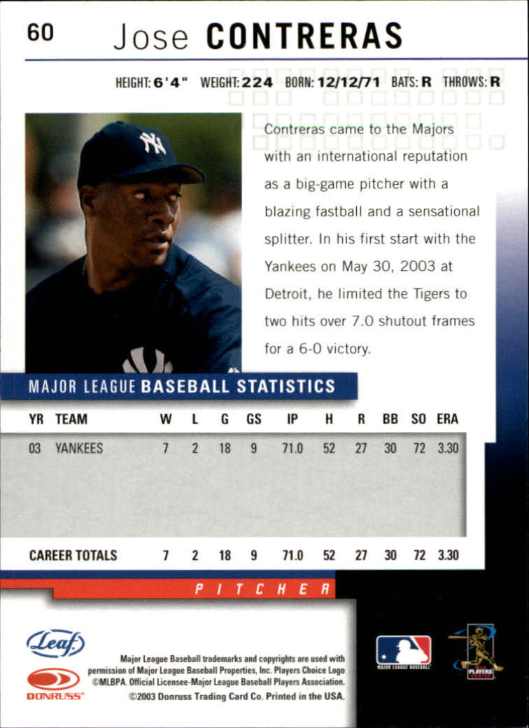 2004 Leaf Baseball (Pick Card From List) C134 - Picture 37 of 107