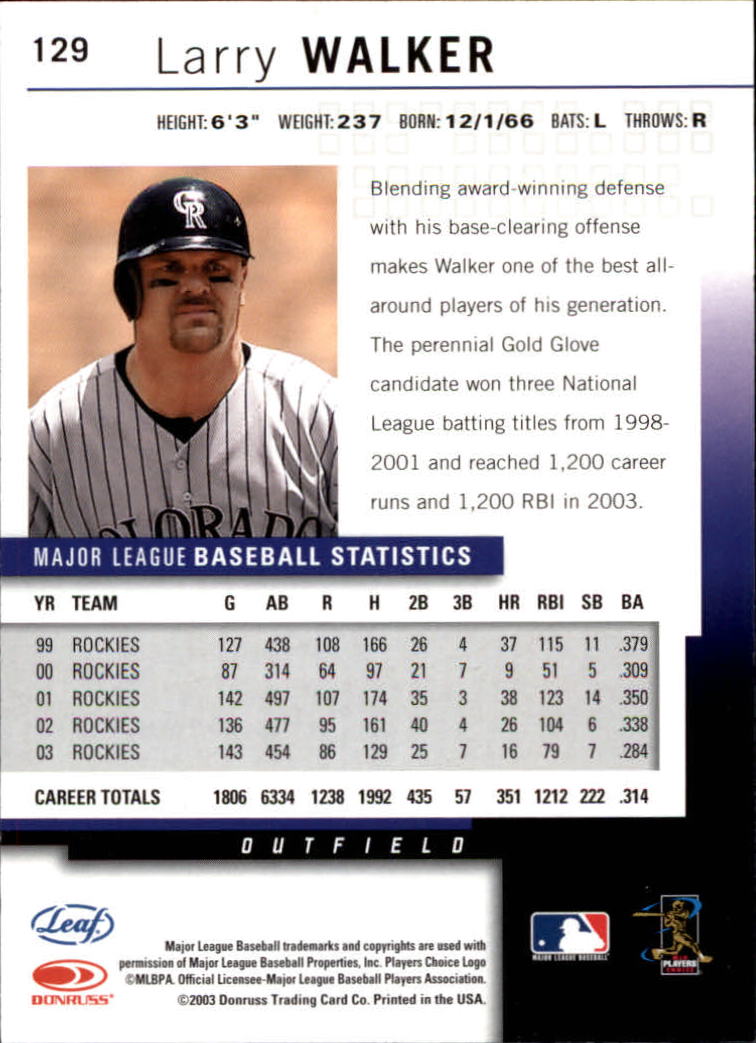 2004 Leaf Baseball (Pick Card From List) C134 - Picture 59 of 107