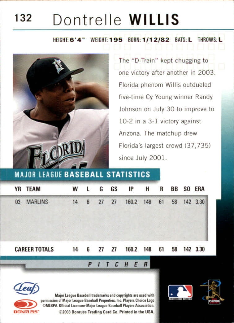 2004 Leaf Baseball (Pick Card From List) C134 - Picture 63 of 107