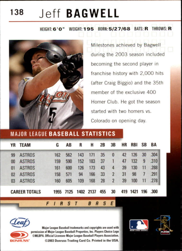 2004 Leaf Baseball (Pick Card From List) C134 - Picture 67 of 107