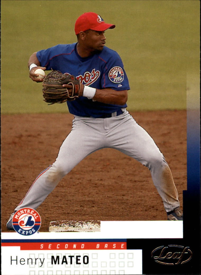 2004 Leaf Baseball "Main Set" Cards #151 to #301 - Picture 20 of 297