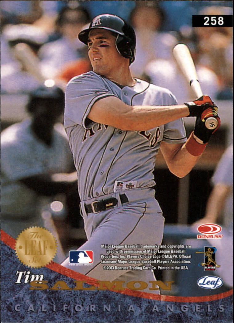 2004 Leaf Baseball "Main Set" Cards #151 to #301 - Picture 213 of 297