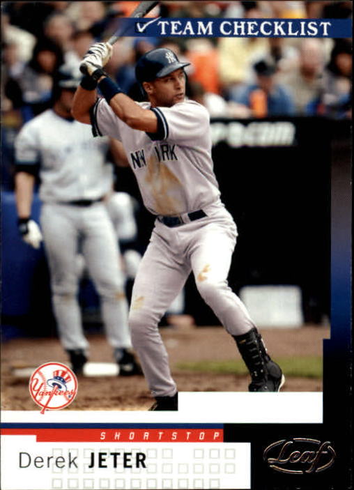 2004 Leaf Baseball "Main Set" Cards #151 to #301 - Picture 254 of 297