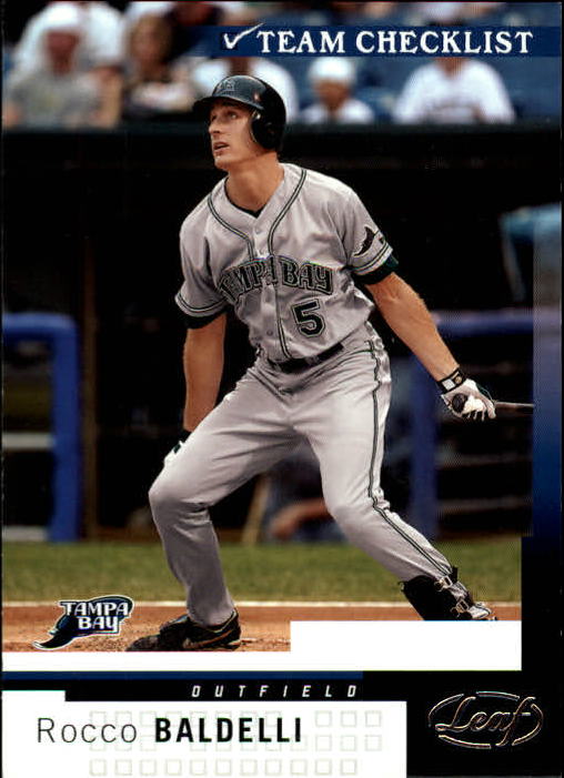 2004 Leaf Baseball "Main Set" Cards #151 to #301 - Picture 260 of 297