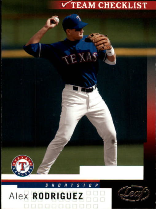 2004 Leaf Baseball "Main Set" Cards #151 to #301 - Picture 262 of 297