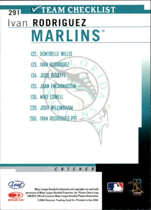 2004 Leaf Baseball "Main Set" Cards #151 to #301 - Picture 277 of 297