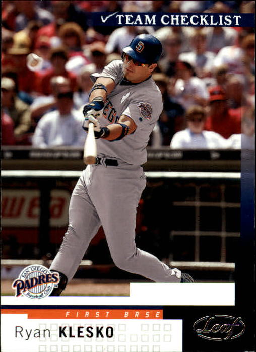 2004 Leaf Baseball (Pick Card From List) C134 - Picture 106 of 107